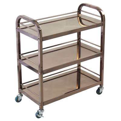 Laboratory Furniture Stainless Steel Trolley For Hospital Use