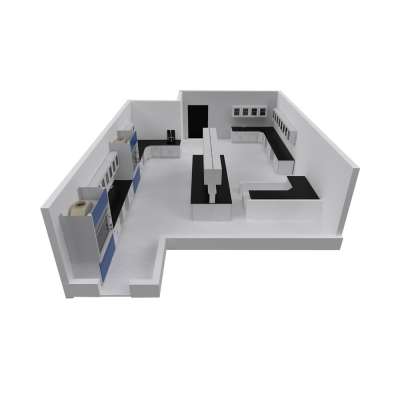 School Laboratory Furniture Layout Ventilation Chemical Science Drawing Lab Engineering Design Project