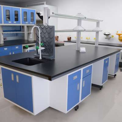 CE certificate all steel biology laboratory work bench equipments factory price school lab furniture