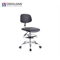 Foshan esd chairs manufacturers adjust lab chair with wheel anti-static stool